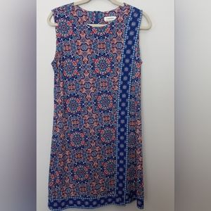 Calvin Klein Mosaic Printed Sheath Dress